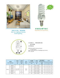 新微型全螺節能燈 2009年照明節能的新突破